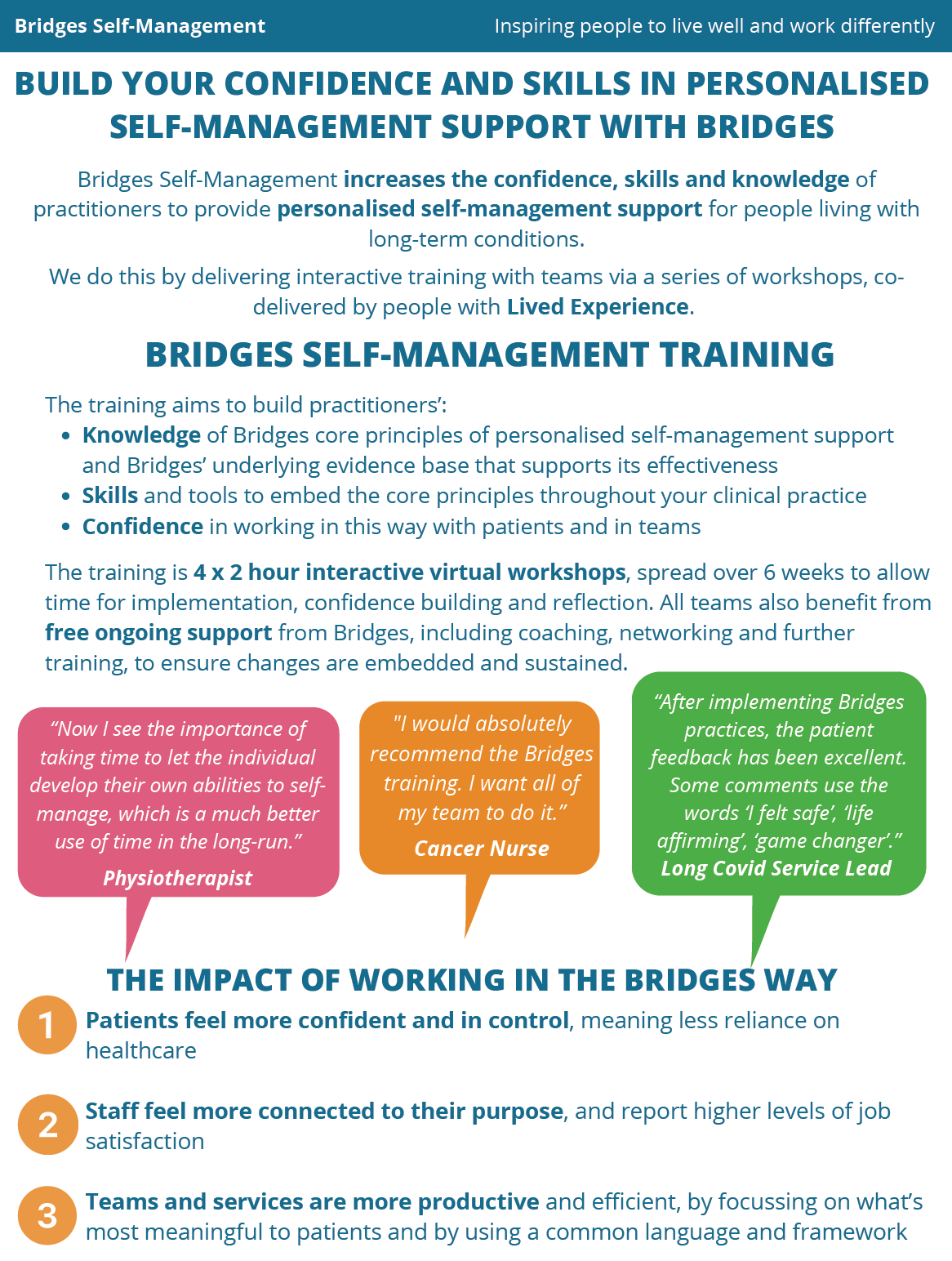 AOTI Bridges Self Management - Occupational Therapist Application image