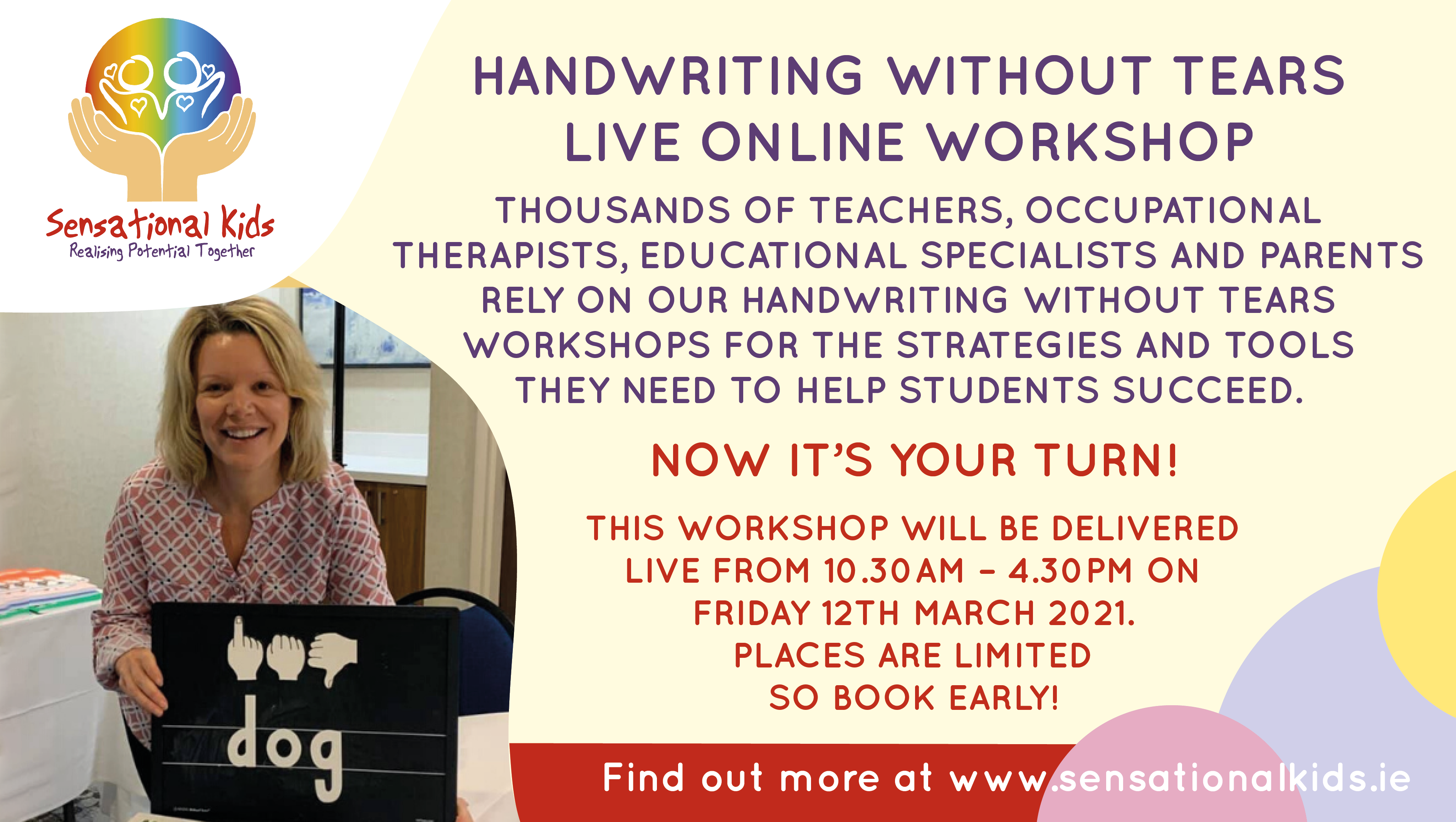 AOTI “Handwriting Without Tears”, a live online course image